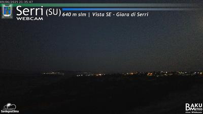 immagine della webcam nei dintorni di Villanova Tulo: webcam Serri
