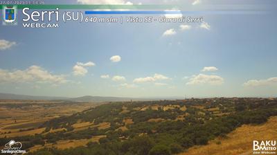 immagine della webcam nei dintorni di Villanova Tulo: webcam Serri