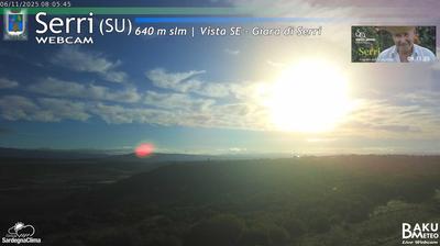 immagine della webcam nei dintorni di Armungia: webcam Serri