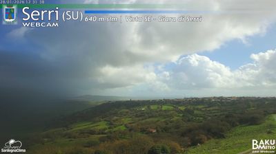 immagine della webcam nei dintorni di Sant'Andrea Frius: webcam Serri