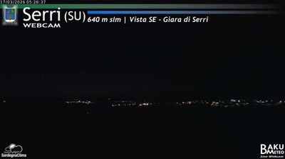 immagine della webcam nei dintorni di Silius: webcam Serri
