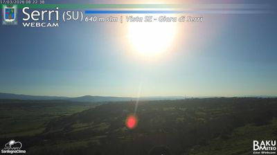 immagine della webcam nei dintorni di Seulo: webcam Serri