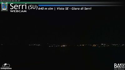 immagine della webcam nei dintorni di Villanova Tulo: webcam Serri