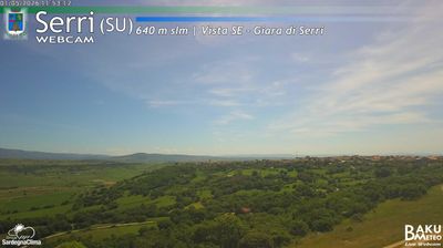 immagine della webcam nei dintorni di Sant'Andrea Frius: webcam Serri
