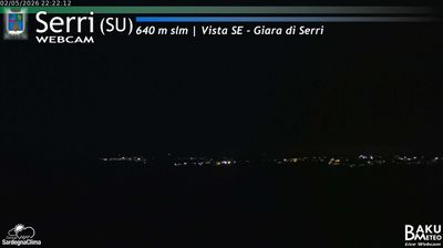 immagine della webcam nei dintorni di Sant'Andrea Frius: webcam Serri