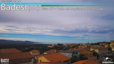 immagine della webcam nei dintorni di Trinità d'Agultu e Vignola: webcam Badesi