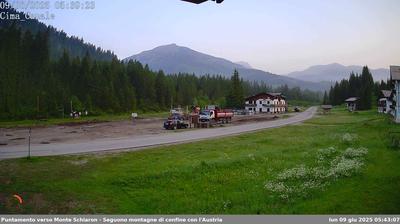 immagine della webcam nei dintorni di Enemonzo: webcam San Pietro di Cadore