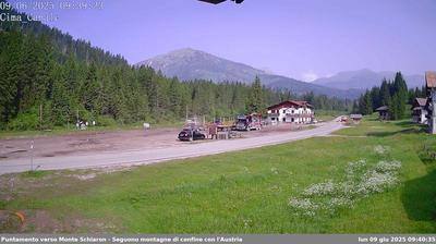 immagine della webcam nei dintorni di Santo Stefano di Cadore: webcam San Pietro di Cadore