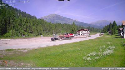 immagine della webcam nei dintorni di Danta di Cadore: webcam San Pietro di Cadore