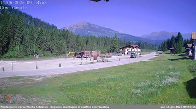 immagine della webcam nei dintorni di Moso: webcam San Pietro di Cadore