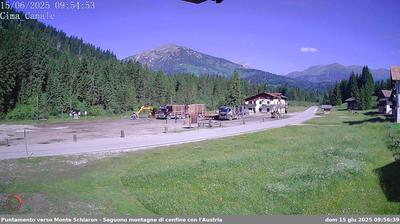 immagine della webcam nei dintorni di Domegge di Cadore: webcam San Pietro di Cadore