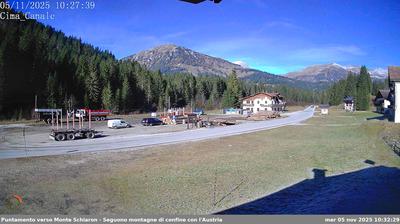 immagine della webcam nei dintorni di Auronzo di Cadore: webcam San Pietro di Cadore