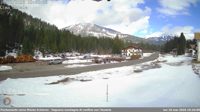 immagine della webcam nei dintorni di Santo Stefano di Cadore: webcam San Pietro di Cadore