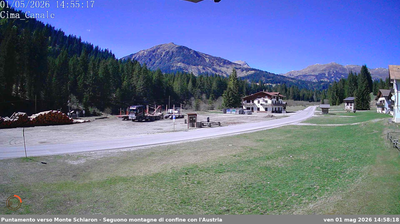 immagine della webcam nei dintorni di Forni Avoltri: webcam San Pietro di Cadore