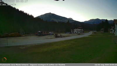 immagine della webcam nei dintorni di Ampezzo: webcam San Pietro di Cadore