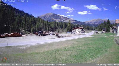 immagine della webcam nei dintorni di Ampezzo: webcam San Pietro di Cadore