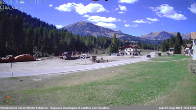 immagine della webcam nei dintorni di Sappada: webcam San Pietro di Cadore