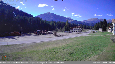 immagine della webcam nei dintorni di Forni Avoltri: webcam San Pietro di Cadore