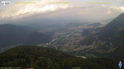 immagine della webcam nei dintorni di Passo di Gobbera: webcam Seren del Grappa