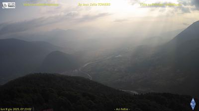 immagine della webcam nei dintorni di Feltre: webcam Seren del Grappa
