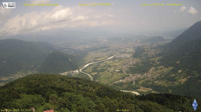 immagine della webcam nei dintorni di Valdobbiadene: webcam Seren del Grappa