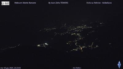 immagine della webcam nei dintorni di Monte Avena: webcam Seren del Grappa
