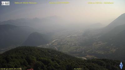 immagine della webcam nei dintorni di Borso del Grappa: webcam Seren del Grappa
