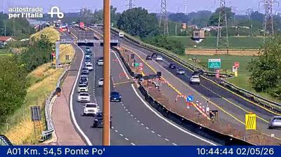 immagine della webcam nei dintorni di Lodi: webcam San Rocco al Porto