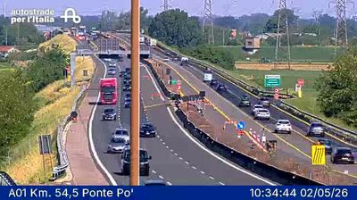immagine della webcam nei dintorni di Sant'Angelo Lodigiano: webcam San Rocco al Porto