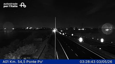 immagine della webcam nei dintorni di Piacenza: webcam San Rocco al Porto