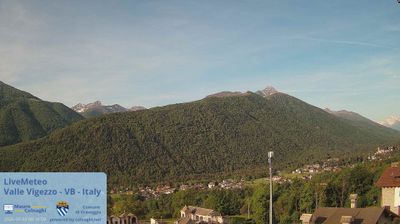 immagine della webcam nei dintorni di Bognanco fonti: webcam Craveggia