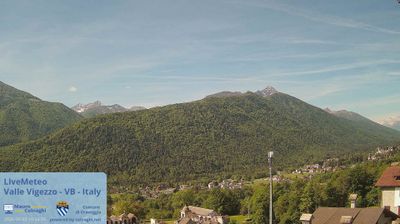 immagine della webcam nei dintorni di Alpe Devero: webcam Craveggia