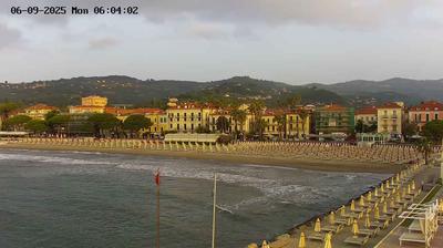 immagine della webcam nei dintorni di Chiusanico: webcam Diano Marina