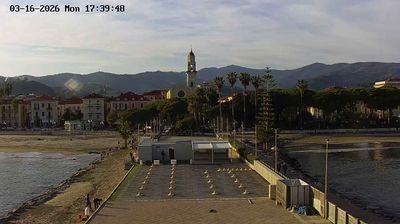 immagine della webcam nei dintorni di Badalucco: webcam Diano Marina