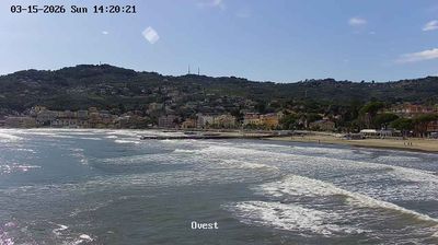 immagine della webcam nei dintorni di Chiusanico: webcam Diano Marina