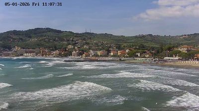 immagine della webcam nei dintorni di San Bartolomeo al Mare: webcam Diano Marina