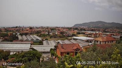 immagine della webcam nei dintorni di Costa D'Oneglia: webcam Diano Castello