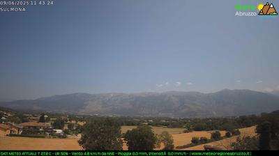 immagine della webcam nei dintorni di Campo di Giove: webcam Sulmona