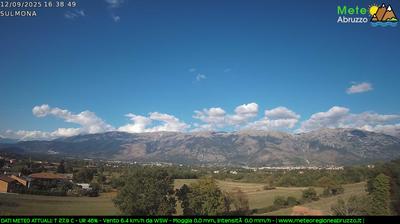 immagine della webcam nei dintorni di Scanno: webcam Sulmona