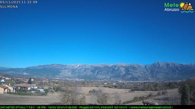 immagine della webcam nei dintorni di Caramanico Terme: webcam Sulmona