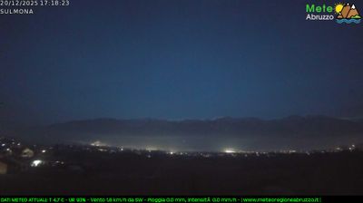 immagine della webcam nei dintorni di Scanno: webcam Sulmona