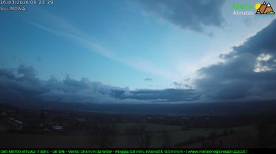 immagine della webcam nei dintorni di Cansano: webcam Sulmona