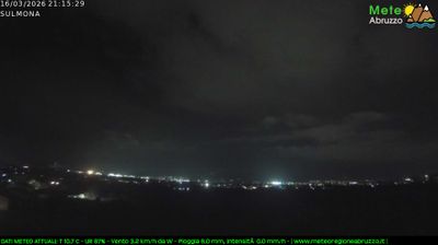 immagine della webcam nei dintorni di Bisegna: webcam Sulmona