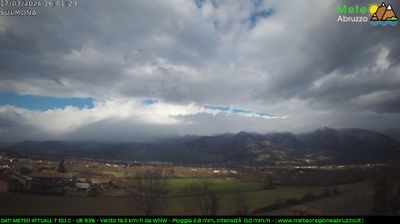immagine della webcam nei dintorni di Pettorano sul Gizio: webcam Sulmona