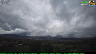 immagine della webcam nei dintorni di Ortona dei Marsi: webcam Sulmona