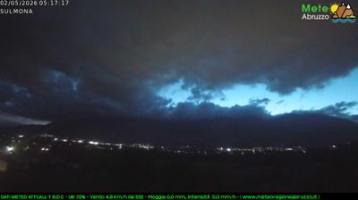 immagine della webcam nei dintorni di Pettorano sul Gizio: webcam Sulmona