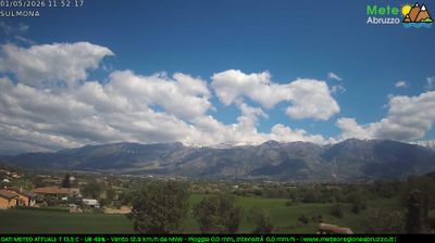 immagine della webcam nei dintorni di Bisegna: webcam Sulmona