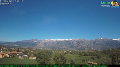 immagine della webcam nei dintorni di Civitella Messer Raimondo: webcam Sulmona