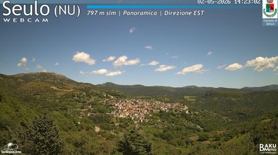 immagine della webcam nei dintorni di Villanova Tulo: webcam Seulo