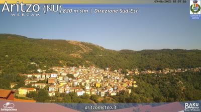 immagine della webcam nei dintorni di Serri: webcam Aritzo